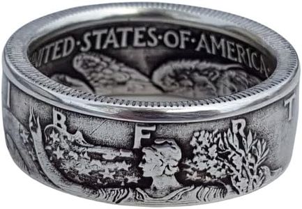 Coin Ring | .90 Silver | WALKING LIBERTY HALF DOLLAR COIN RING