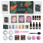 Home of Creations DIY Bath Bomb Making Kit | Create Your Own Bath Bombs for Relaxing Bath Experience | DIY Set for Women | Creative Self-Care Gift for Her | Mothers Day Gifts