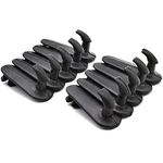 XUKEY 10pcs Car Fastener Floor Mat Clips Hooks Carpet Fixed Clamps For Corolla Camry Crown Rivet Auto Skid Resistant