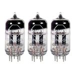 New Gain Matched Trio (3) Tung-Sol Reissue 12AX7 ECC83 Tubes - Authorized Dealer