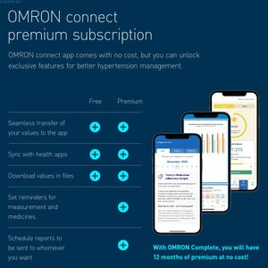 OMRON Upper Arm Blood Pressure Monitor with ECG Function