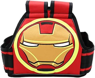 SNOWIE SOFT Kids Safety Belt For Two Wheeler With Reflective Strips, Portable Seat Belt Children Motorcycle Harness For Motorcycle Bike, Adjustable Safety Harness For Boys Girls (2-12Years), Orange