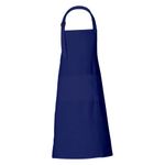 RAJRANG Blue Cotton Apron 2 Large Pockets Cooks Kitchen Aprons for Boys and Girls 68 x 88 cm