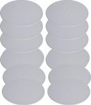 22YardsPro ND Cricket Fielding Marker Discs - 6 Inch Inner Circle Markers - Pack of 24 UK