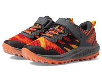 Merrell Kids Boys Nova 3 Trail Running Shoe, Black/Orange, 6 M US