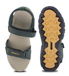 SPARX Mens SS 561 | Latest, Daily Use, Stylish Floaters | Gold Sport Sandal - 8 UK (SS 561)