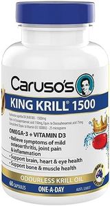 Caruso's Natural Health King Krill 1500mg 60 Capsules