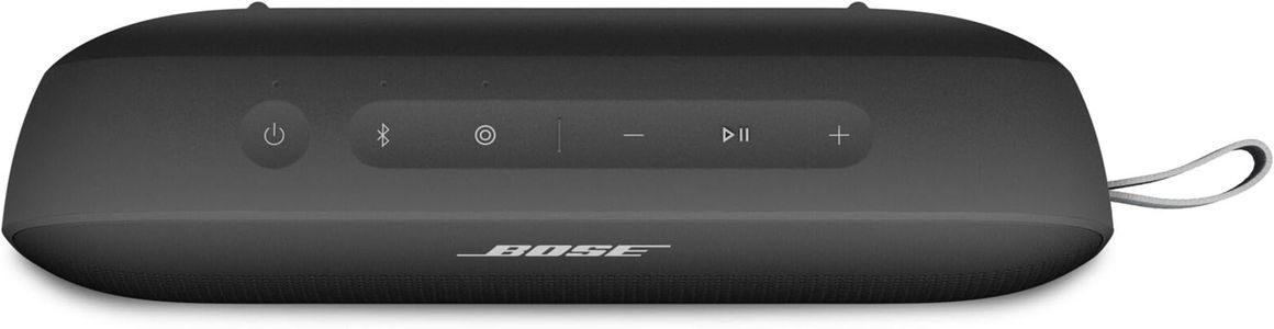 Bose SoundLink Flex 2nd Gen Bluetooth Speaker – Waterproof, 12hr Battery, Black