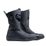 Raida Discover Evo Motorcycle Boots | Adventure Touring Riding Boots with Dial Closure | Water-Resistant, High-Grip Sole, Gear Shift Pad (Black, UK Footwear Size System, Adult, Men, Numeric, Medium, 11)