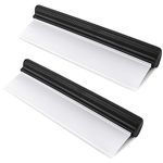 2pack 30 cm/11.8 Inch Car Drying Squeegee Water Blade Professional Automotive Wiper Car Squeegee Water Blade Squeegee Silicone Auto Car Dryer, Shower With Super Flexible Squeegee Water Blades for Cars