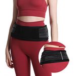 Sacroiliac Hip Belt for Women and Men - That Alleviate Sciatic, Pelvic, Lower Back and Leg Pain, Stabilize SI Joint, Anti-Slip and Pilling-Resistant