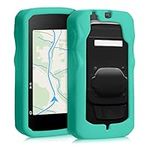 kwmobile Case Compatible with Bryton Rider 750 - Case Soft Silicone Bike GPS Protective Cover - Green