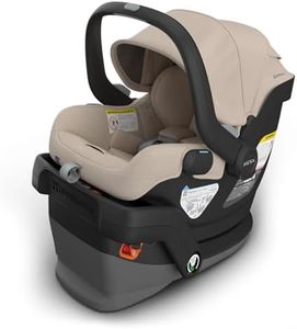 UPPAbaby Mesa V3 Infant Car Seat - Easy Installation + SmartSecure Technology - Attaches to Stroller | Base + Infant Insert Included - Declan (Oat Mélange)
