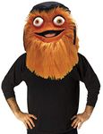 Gritty Mascot Head Standard Orange