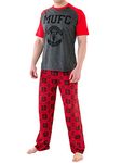 Manchester United Mens Manchester United Football Club Pyjamas Size Large