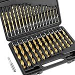 TICONN 30 PCS Titanium Coated Drill