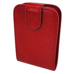 caseroxx Flip Cover for Freestyle Libre 1/2 / 3 / Insulinx / 14 Day, Case (Flip Cover in red)