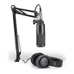 Audio-Technica AT2020PK Vocal Microphone Pack for Streaming/Podcasting, Black