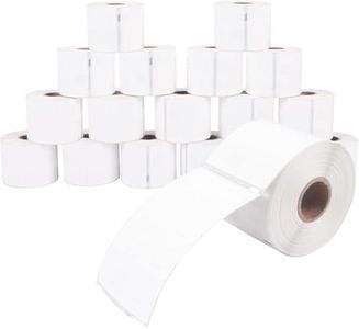 L LIKED 18 Rolls 2-5/16" x 4" Thermal Shipping Labels, Perforated Line, Compatible with Rollo, Zebra, Jadens, Nelko, Munbyn, Phomemo Desktop Printers and Dymo 30256 Replacement (5400 Labels)