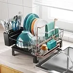 GSlife Dish Drying Rack with Sponge