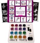 Ingala PREMIUM Glitter Tattoo Kit f