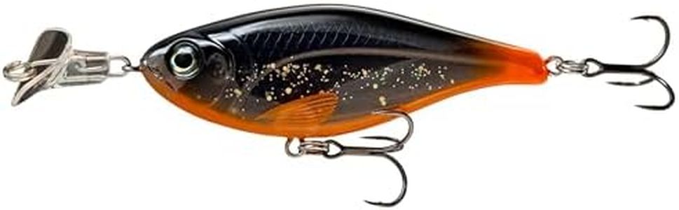 Headbanger Cranky Shad (5", Black/Orange)