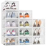 SIMPDIY Shoe Storage, 12 Pack Shoe 