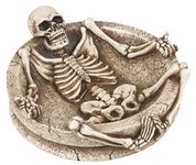 Dattatreya Aluminium Skeleton Ashtray, Height : 4 inches