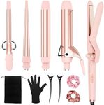Ufree 5 in 1 Curling Iron with Cera