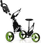 Costway Golf Push Pull Cart, Lightw