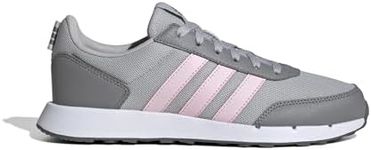 adidas Women's Run 50s Shoes, Grey Two/Clear Pink/Grey Three, 5 UK