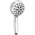 DELTA FAUCET -Faucet ProClean Chrome Handheld Shower, Handheld Shower with High Pressure Spray, Chrome Shower System with Handheld, Lumicoat Chrome 59584-PR-PK