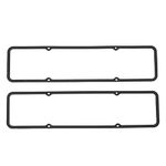 Vincos SBC Valve Cover Gaskets Compatible with SBC 283 305 327 350 383 400 Steel Core Rubber Silicone Valve Cover Gasket 7484BOX 1628