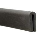 Rubber U-Shape Trim Seal For 1-2mm Edges Priced Per Metre