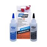 Epoxy Glue Adhesive C-POXY 30 by CECCORP (8.5 Oz Combined) – Medium Setting Cure, Clear Epoxy Glue, General Purpose, 30 Minute