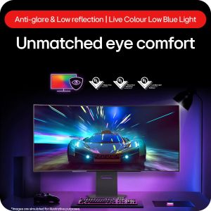 LG UltraGear 45" OLED Gaming Monitor – UltraWide Curved Display