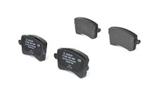 Bosch BP1126 Brake Pads - Rear Axle - ECE-R90 Certified - 1 Set of 4 Pads