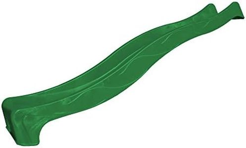 Ondis24 Tobogán de olas de 300 cm, con conexión de agua, aprox. 3 m, color verde