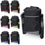 Biscay Mobility Crutch Bag - Grey | Mobility Scooter Bags Wheelchair Bag Mobility Scooter Walking Stick Holder Wheelchair & Mobility Scooter Bags & Baskets Mobility Scooter Accessories