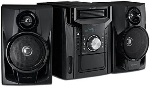 Sharp CD-BH950 Sharp 240W 5-Disc Mini Shelf Speaker System with Cassette and Bluetooth