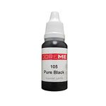 DOREME Permanent Makeup Pigment Ink Color Tattoo Micro Cosmetic Micropigmention U PICK COLOR (PURE BLACK)