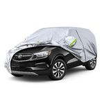 Koukou SUV Car Cover Custom Fit Buick Encore/Encore GX from 2012 to 2024, Waterproof Car Cover All Weather for Automobiles Outdoor Indoor with Zipper Door, Sun Rain Dust Snow Protection.