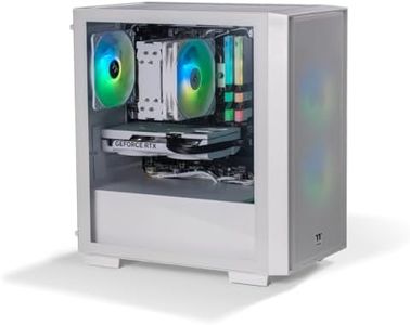Thermaltake Gaming System Genesis Ultimate V5 Snow - AMD 5600 / RTX 5060/ B550M WiFi/ 16GB RAM/ H16 Snow, CA-4Y2-00D6WA-05