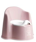 BabyBjörn Potty Chair, Powder pink/White