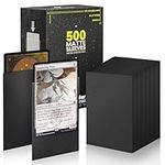 Standard Black MTG Card Sleeves 500