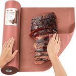 PH PERKHOMY Pink Butcher Paper Roll 18" x 1200" (100') for Smoker BBQ Grilling Smoking Meat Unbleached Uncoated Unwaxed (Pink, 18" x 100')