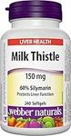 Webber Naturals Milk Thistle Extract, 150 Mg 240 count