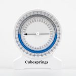 Cubesprings Inclinometer Physical Therapy - Accurate Range of Motion (ROM) Measurement Leak-Proof Construction- Easy to Use Inclinometer for Physical Therapist or Student