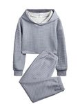 Arshiner Girls 2 Piece Pullover Hooded Sweatshirt and Sweatpants Sets Long Sleeve Athletic Casual Outfit