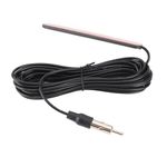 Car Stereo Fm Radio Antenna, Best Car Antenna for Reception, Car Radio Antenna, Ant-309, Feel Free to Paste, Universal Car Fm Radio Antenna Patch Aerial Windscreen Mount 5m Cable